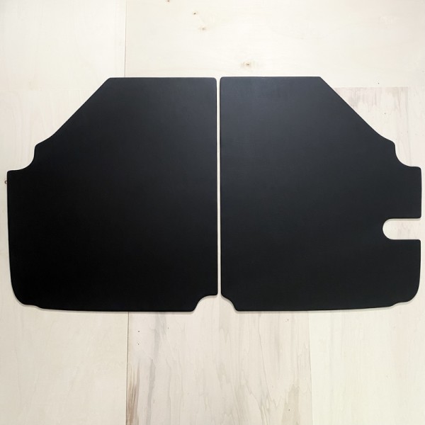 Untere Kofferraumverkleidungen BMW 1502-2002 Schwarz/Grau