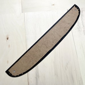 Hintere Innenraumablage BMW 1502-2002 Schwarz