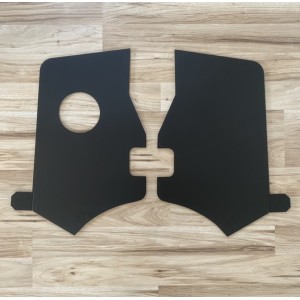 Seitenverkleidungen Kofferraum BMW 1502-2002 SCHWARZ