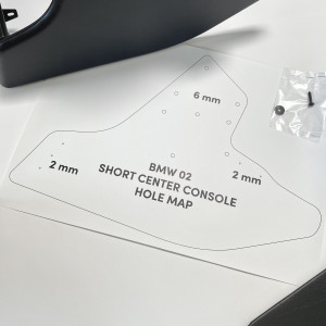 Komplette kurze Mittelkonsole BMW 1602-2002