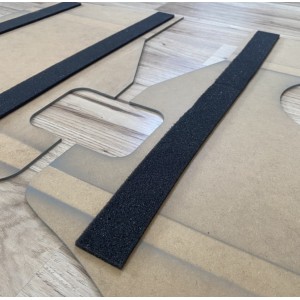 Seitenverkleidungen Kofferraum BMW 1502-2002 GRAU