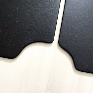 Trunkverkleidungen Komplettsatz 7-teilig BMW 1502-2002 Schwarz/Grau