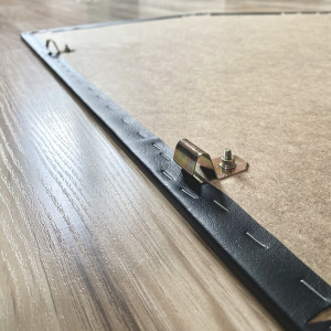 Trunkverkleidungen Komplettsatz 7-teilig BMW 1502-2002 Schwarz/Grau